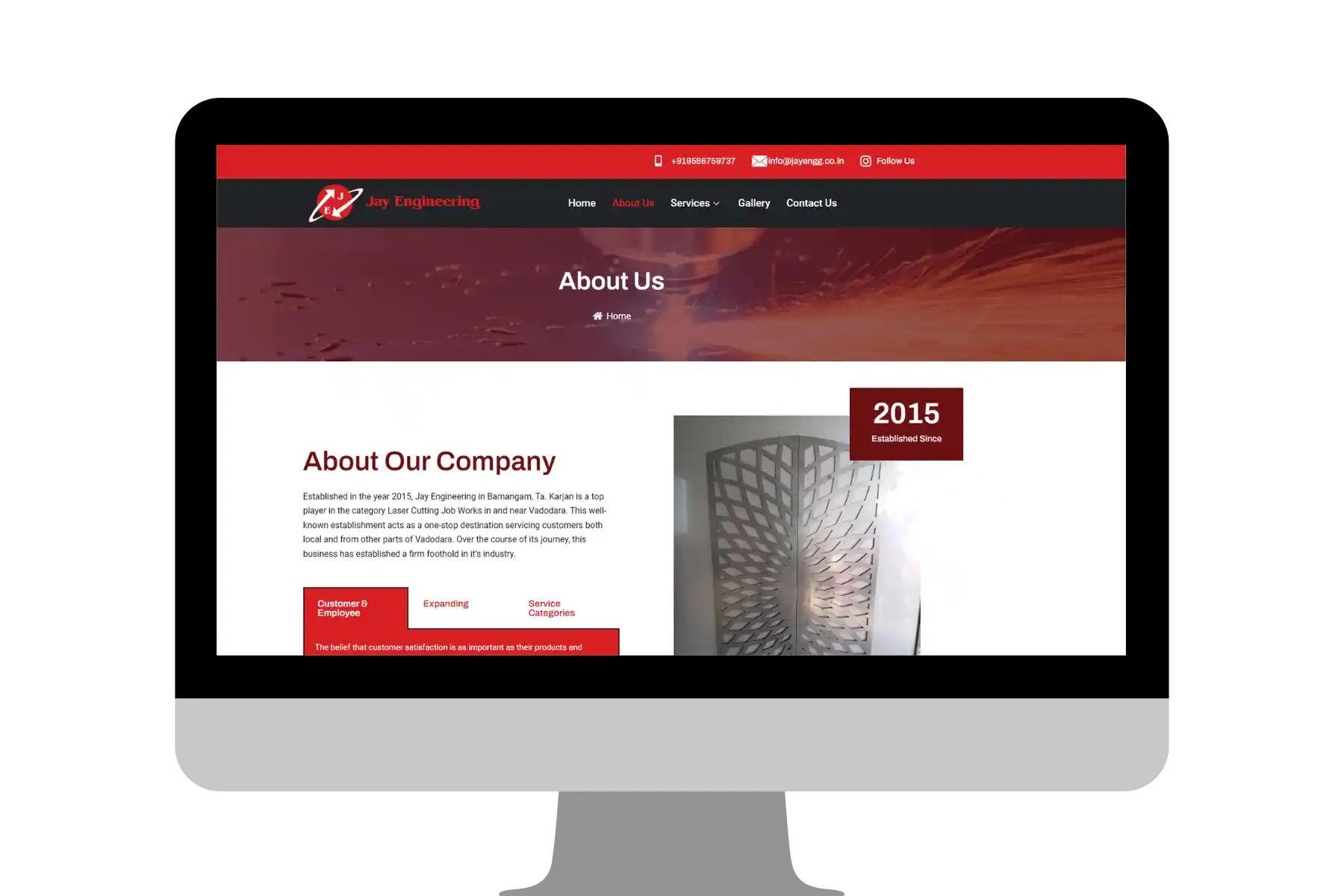 Jay Engineering — delivered work, piece 4 of 4